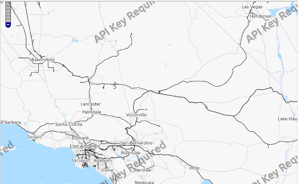 According to map Santa Clarita has railway to Los Angeles only.  Railway from Oxnard ends before Santa Clarita.