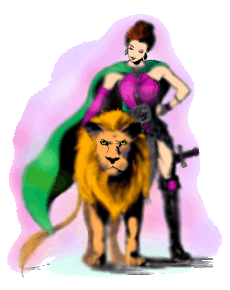 Me Jane,this Lion, you Tarzan