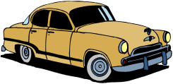 Car of early 50's.